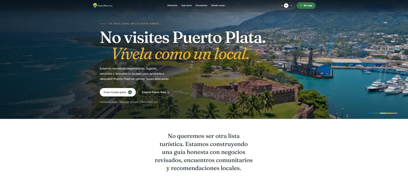 Puerto Plata Center, plataforma local de Puerto Plata
